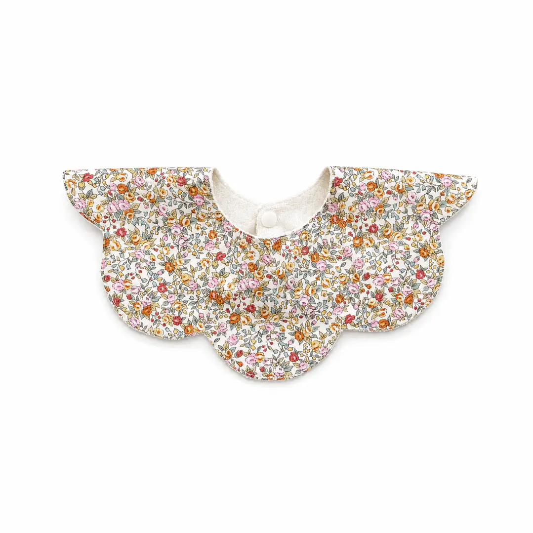 Babero Flor Otoño - LUF Kids 1