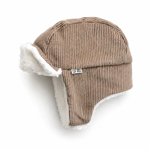 Gorro Aviador Beige - LUF Kids