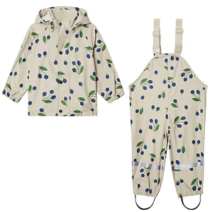 Conjunto Impermeable San Marino - Foggy White Blackberry