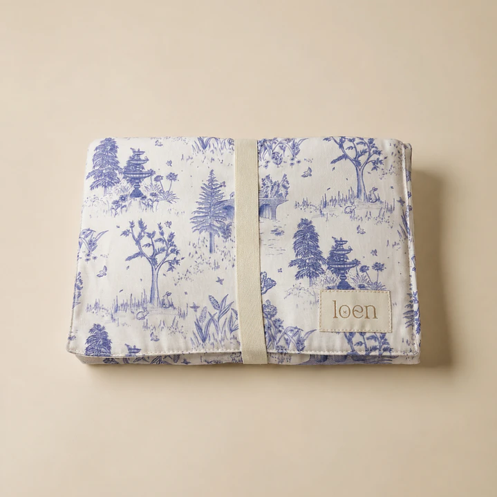 Mudador Portatil Toile Azul - Loen 1