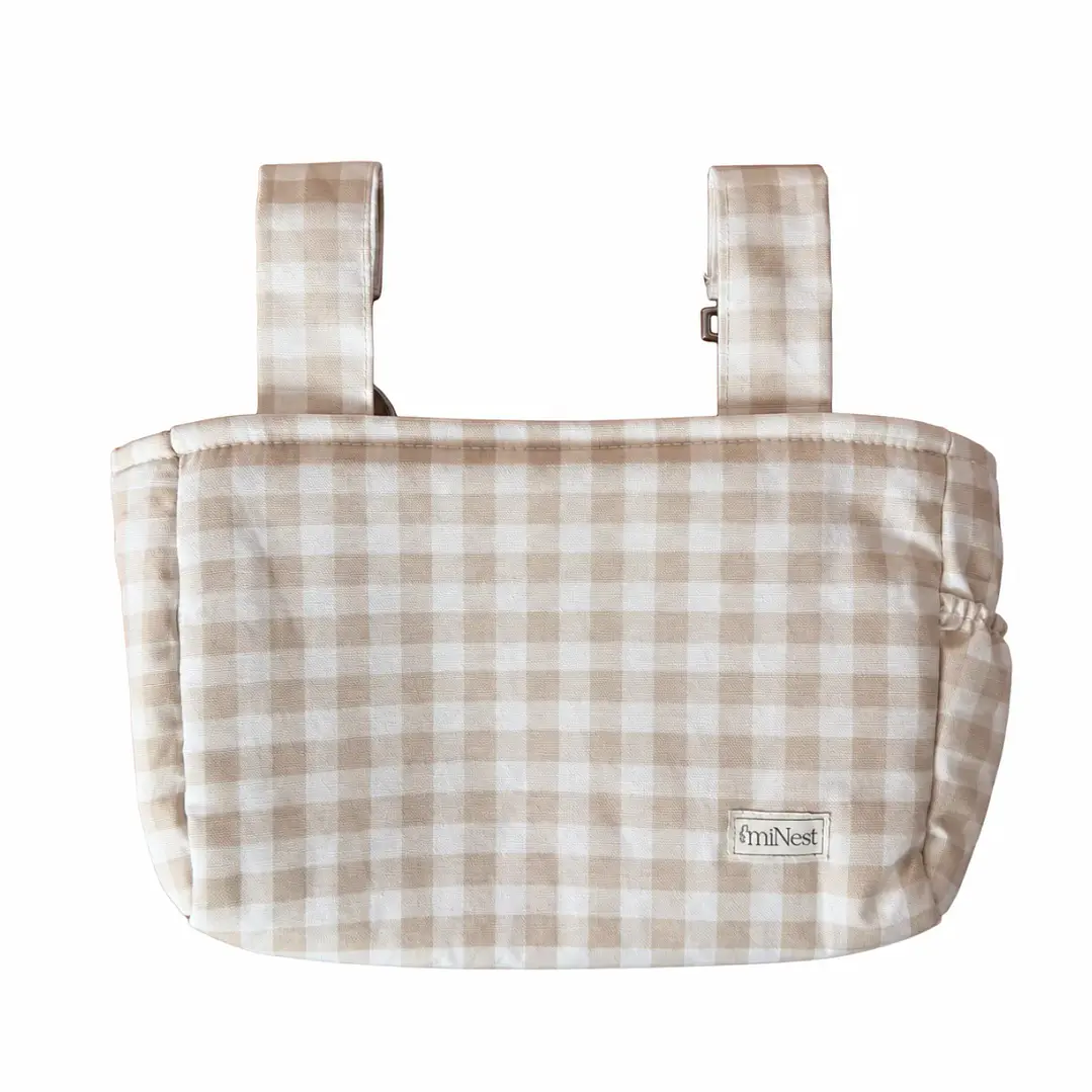 Bolso Organizador Vichy Beige - miNest 1