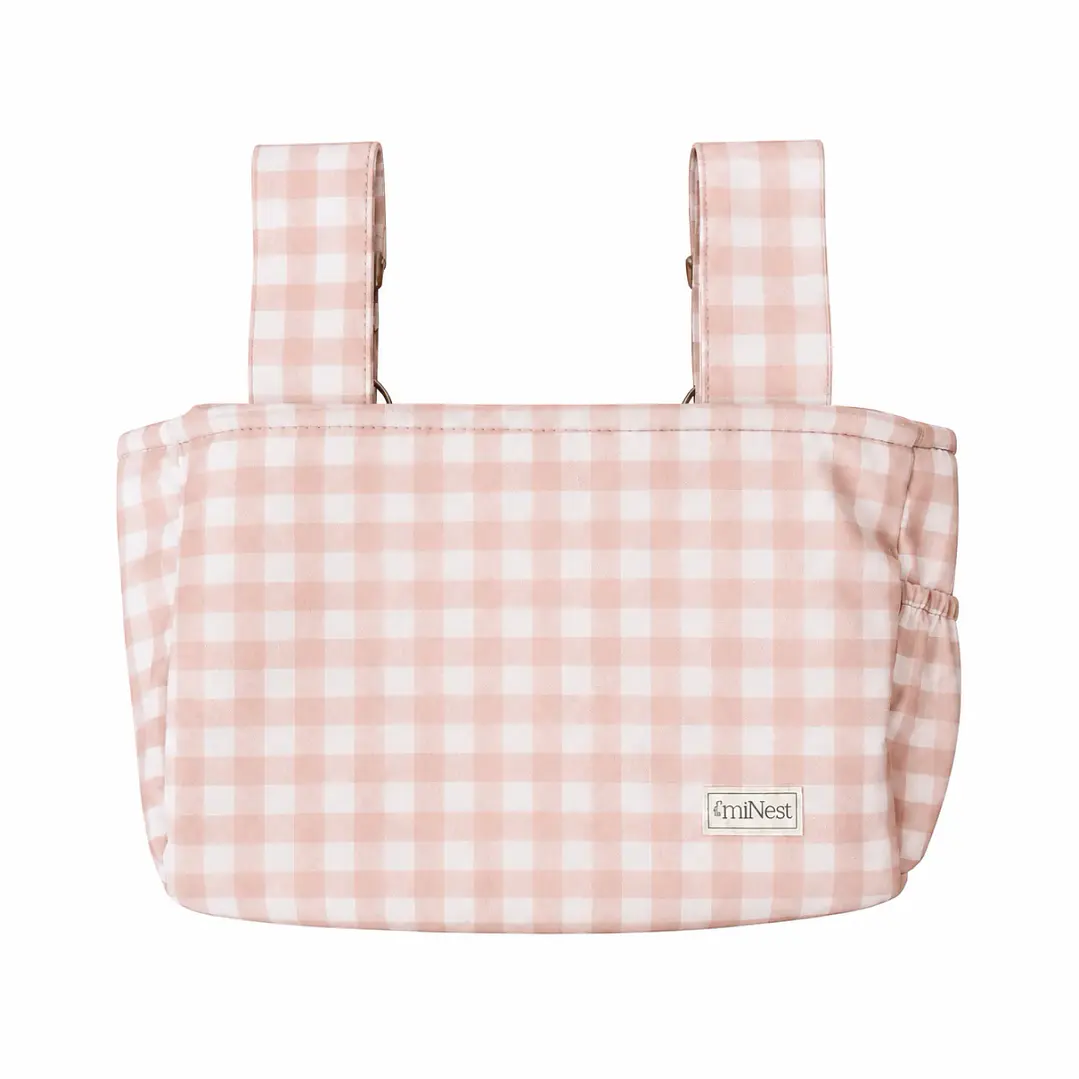 Bolso Organizador Vichy Rosado - miNest 1