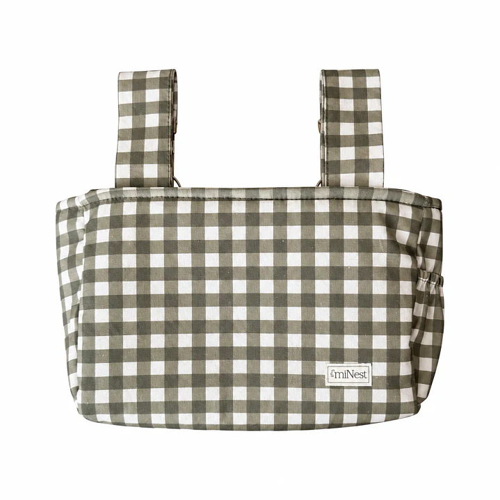 Bolso Organizador Vichy Verde - miNest 1