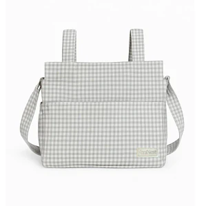 Bolso Clásico Vichy Mini Gris - miNest