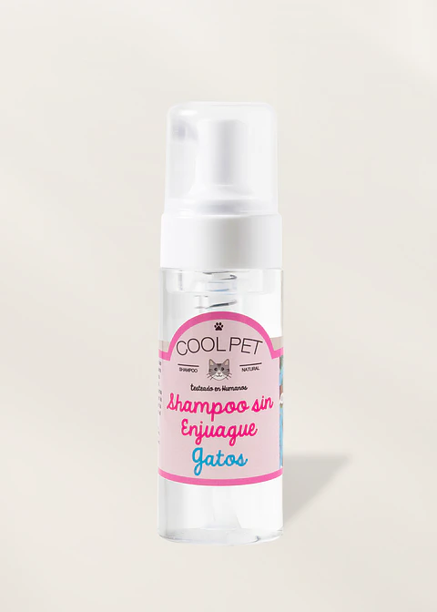 Shampoo Sin Enjuague Gato