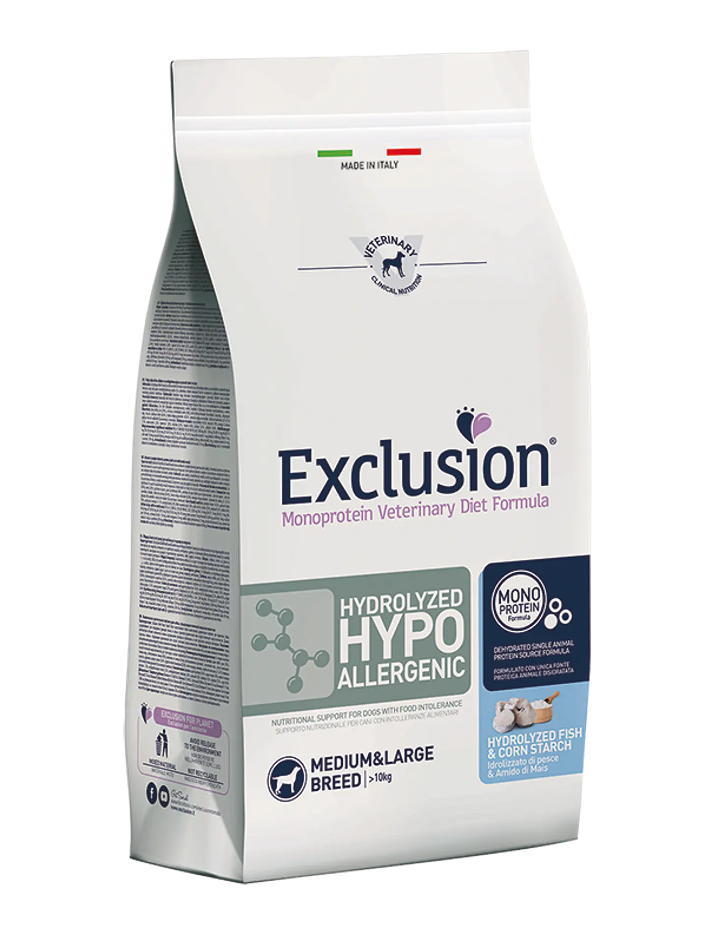 Exclusion Diet Hipoalergénica Hydrolyzed Fish & Corn Starch 12Kg 1