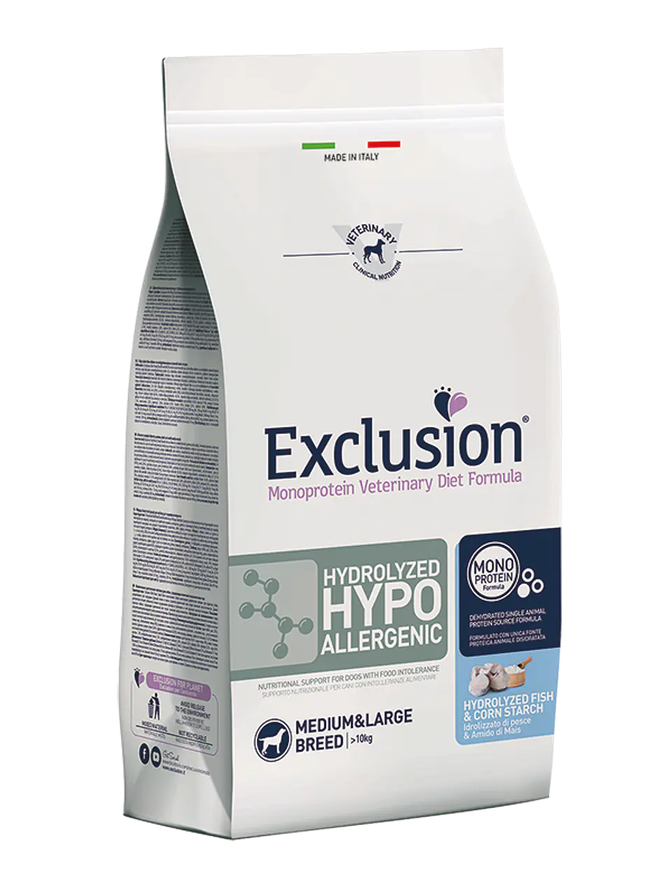 Exclusion Diet Hipoalergénica Hydrolyzed Fish & Corn Starch 12Kg 1