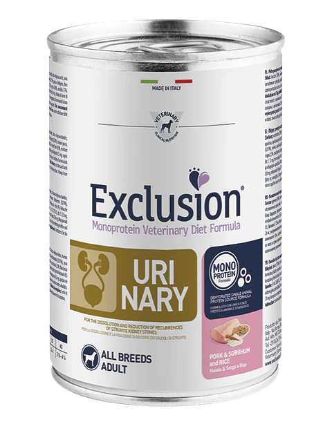 Exclusion Diet Urinary para Cão 400gr