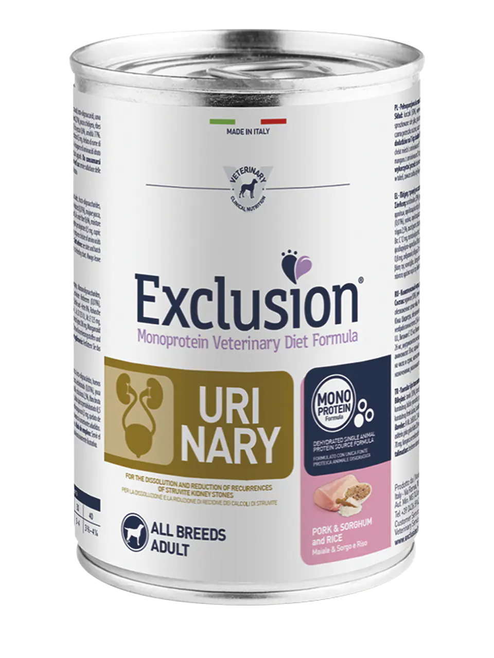Exclusion Diet Urinary para Cão 400gr 1