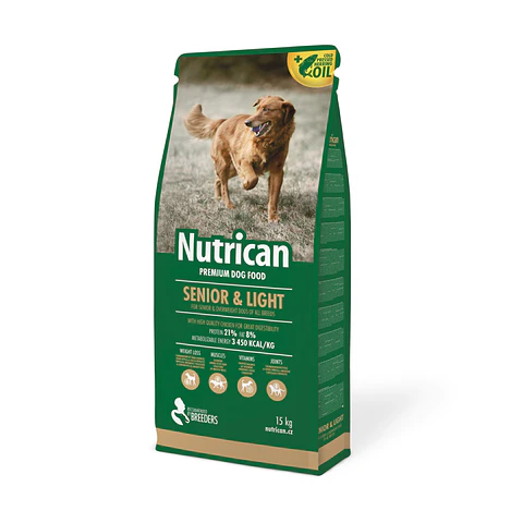 Nutrican Cão Sénior & Light 15Kg 