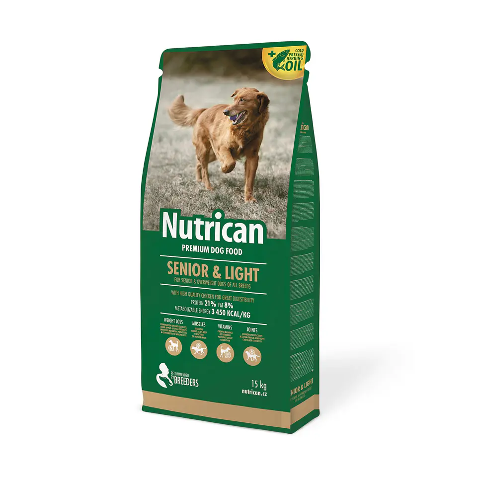 Nutrican Cão Sénior & Light 15Kg  1