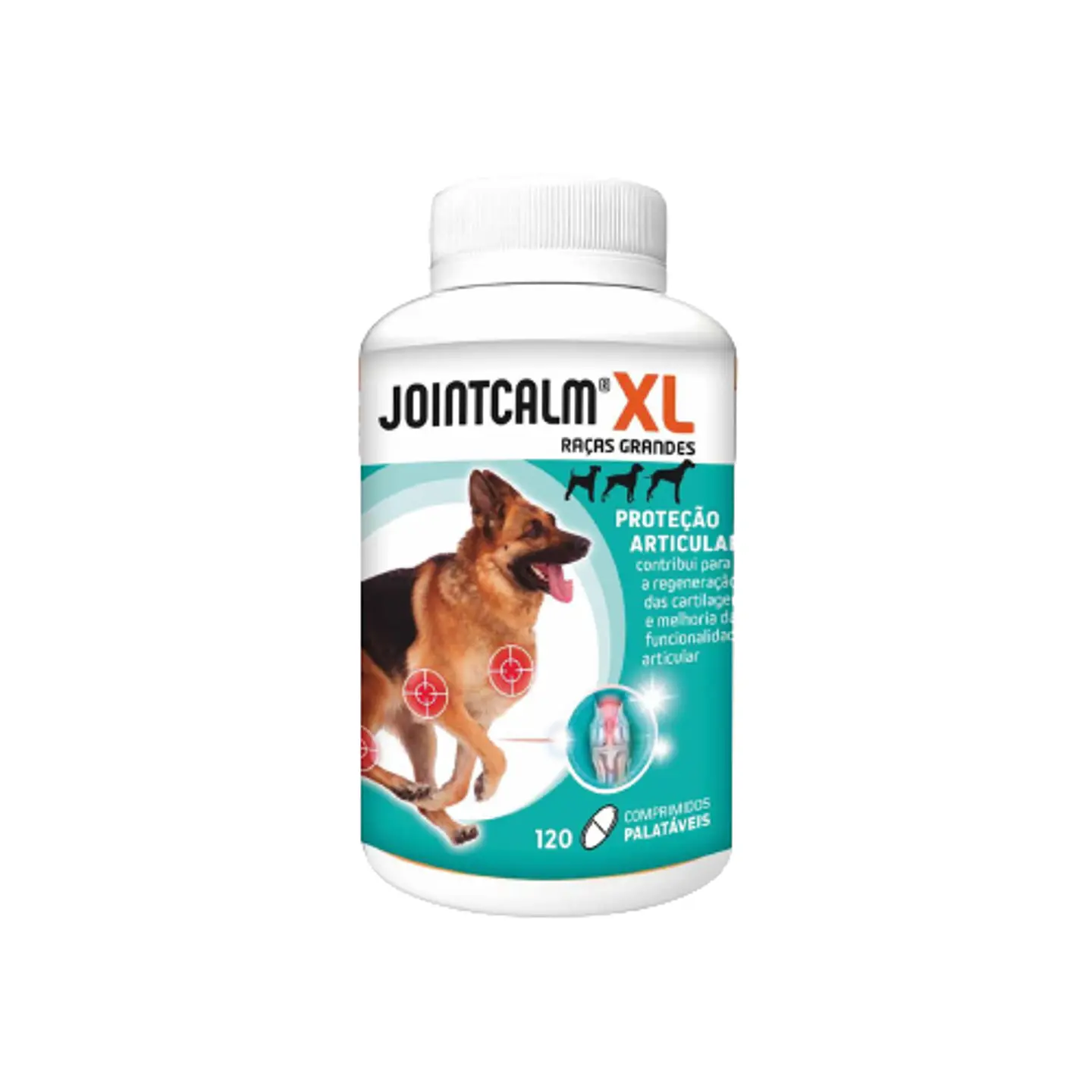 JointCalm XL Condroprotetor 120 Comprimidos palatáveis 1