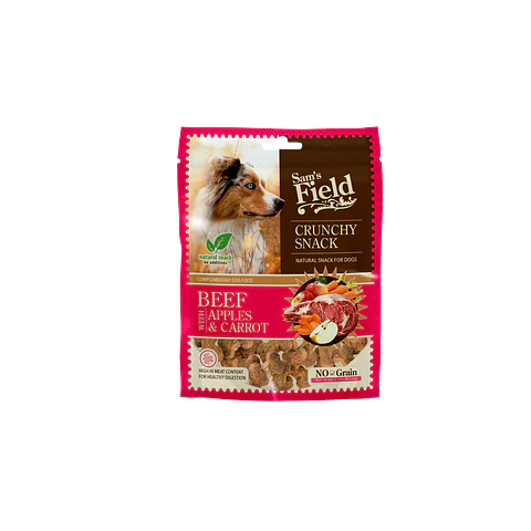 Sam´s Field Crunchy Snack Beef With Apples & Carrot 200g