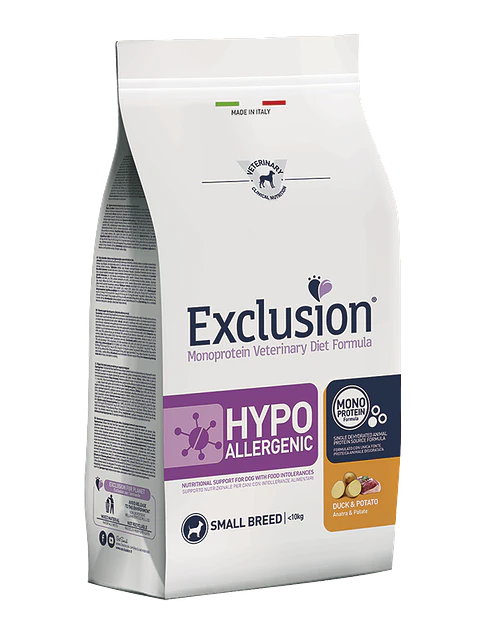 Exclusion Diet Pato Hipoalergénica Raça Pequena 2Kg