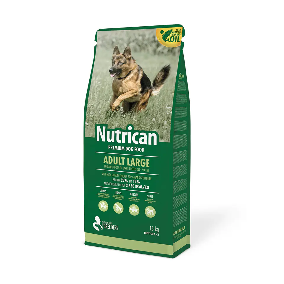Nutrican Cão Adulto Raça Grande 15Kg  1