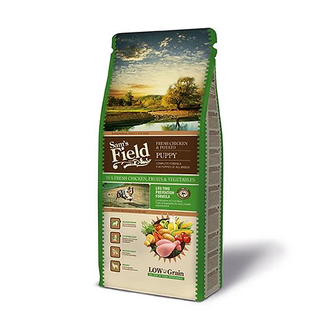 Sam's Field Frango & Batata Cachorro Raça Média 13Kg 