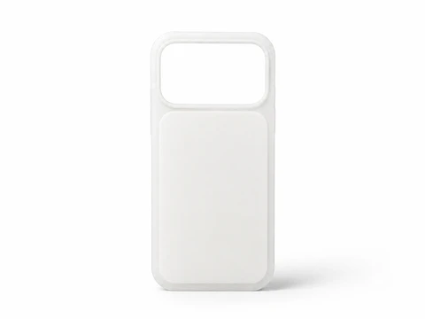 Solid Silicone Case for iPhone — White