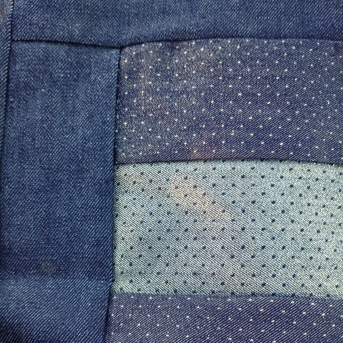 Cartera Mini Shine Denim 4