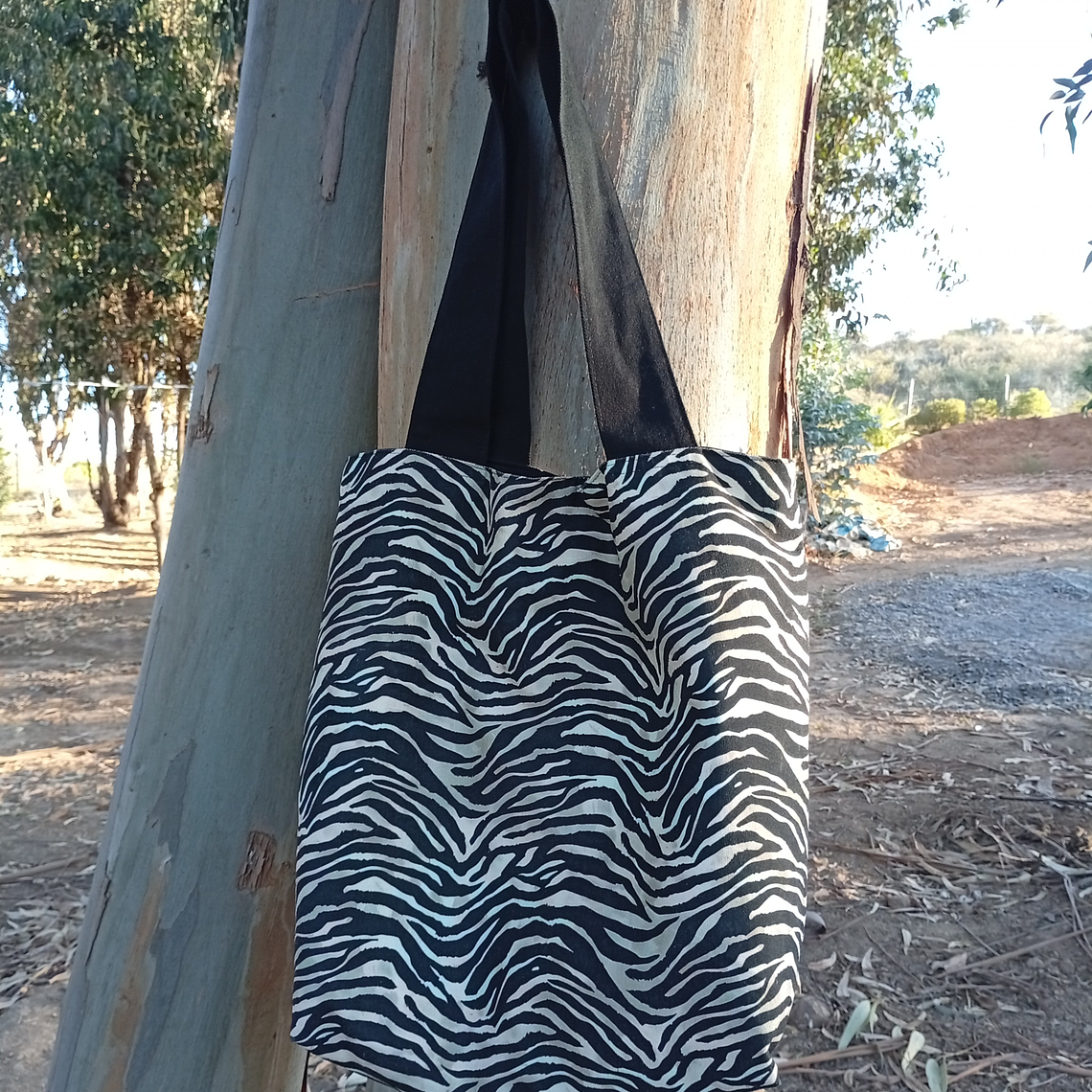 Bolso Zebra Eco Cuero 1