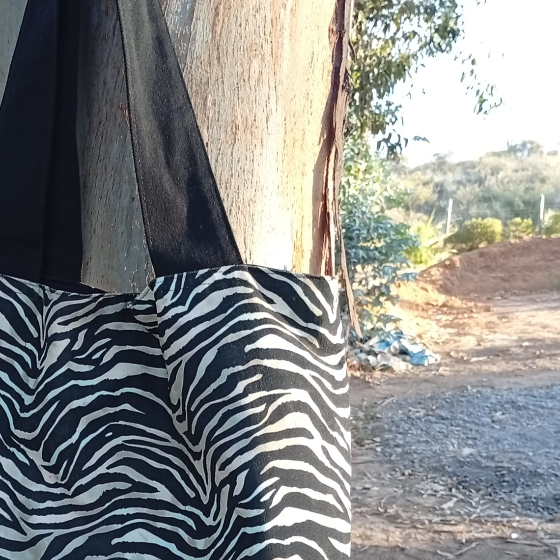 Bolso Zebra Eco Cuero 2