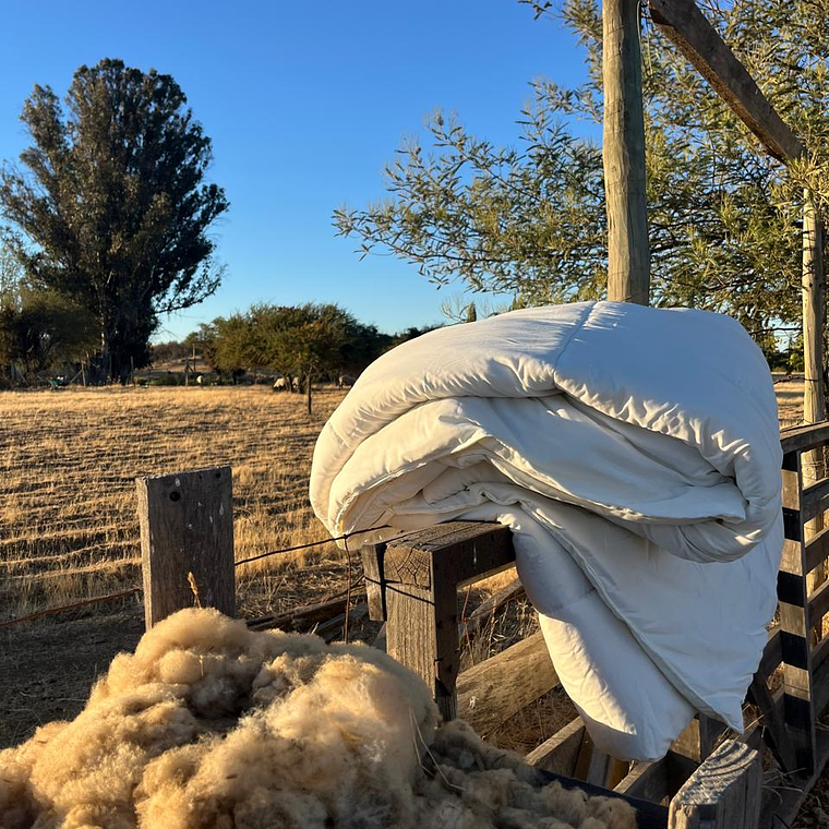 Plumón Lana de Oveja Premium 1.5 Plazas 1