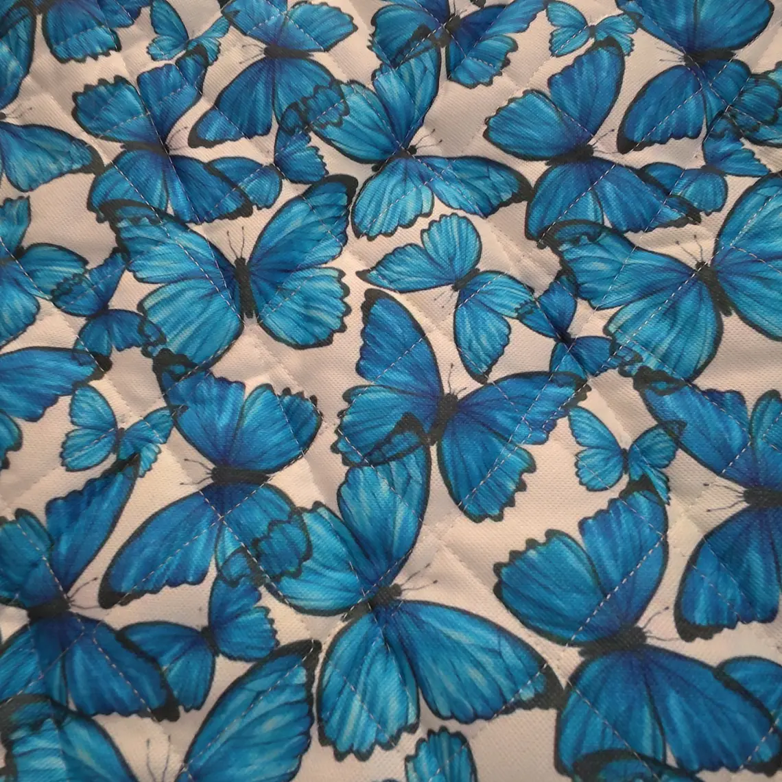 Plumón Mariposas Lana de Oveja Premium 1.5 Plazas  3