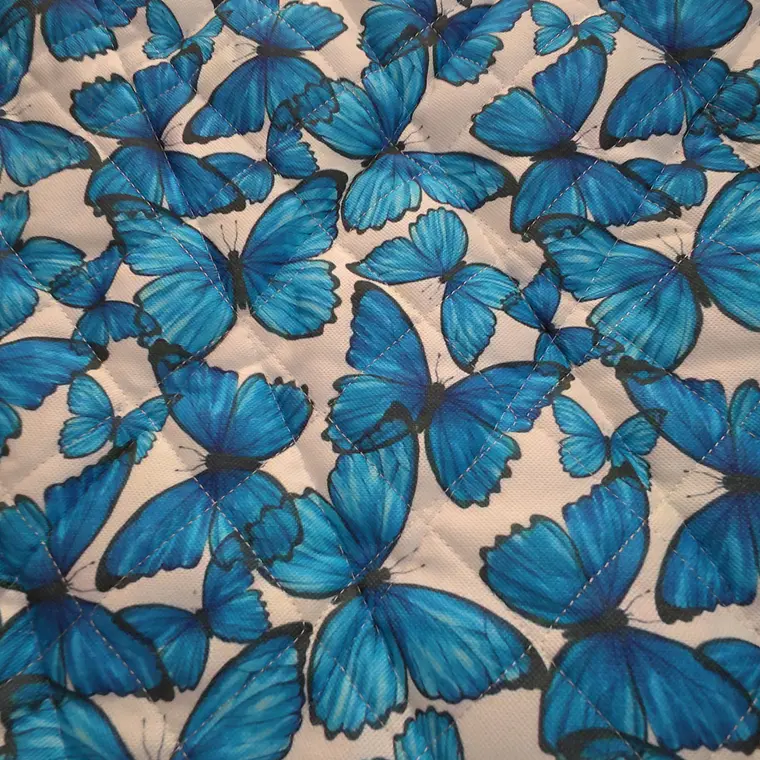 Plumón Mariposas Lana de Oveja Premium 1.5 Plazas  3