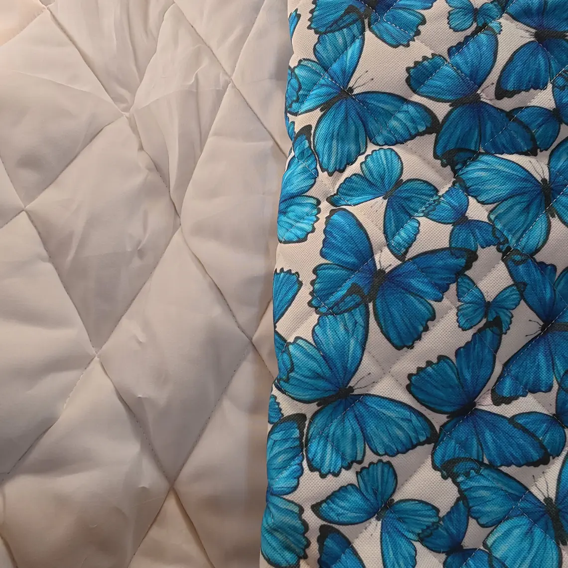 Plumón Mariposas Lana de Oveja Premium 1.5 Plazas  5
