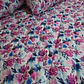 Plumón Flores Lana de Oveja Premium 1.5 Plazas  - Miniatura 3