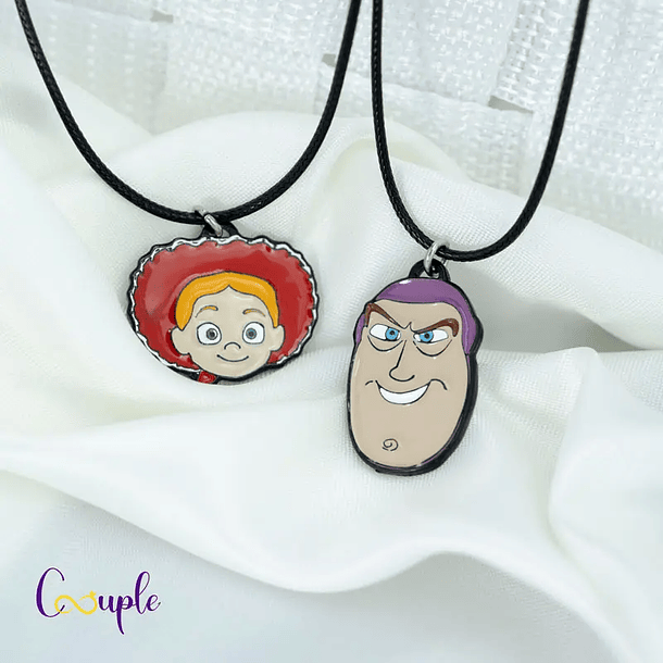 Collares Buzz y Jessie para parejas y amigos 2