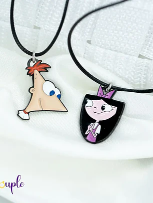 Collares para Parejas de Phineas e Isabella