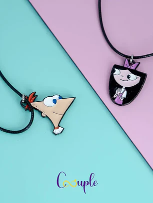 Collares para Parejas de Phineas e Isabella