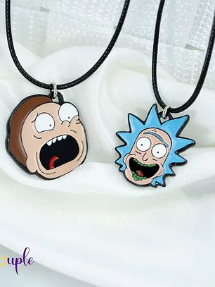 Collares para Parejas de Rick y Morty