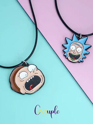 Collares para Parejas de Rick y Morty