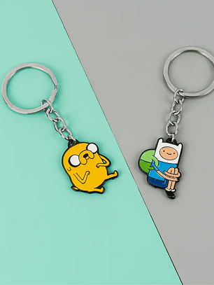 Llaveros Finn y Jake para parejas y amigos