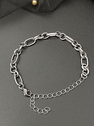 Pulseras de acero inoxidable magnética imán de corazón para pareja