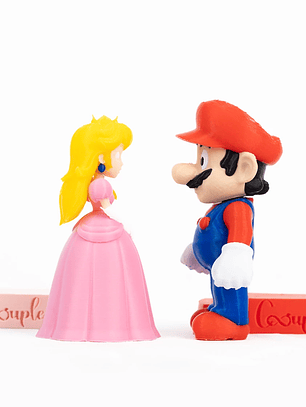 Soportes para celular en impresión 3D Mario y Peach para parejas y amigos