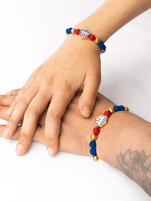 Pulseras de equipo de Futbol Junior para parejas y amigos en Neopreno