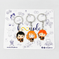 Llaveros para amigos BFF de Hermione, Ron y Harry Potter  - Miniatura 2