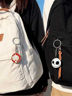 Llavero para pareja de Jack y Sally 