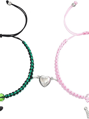 Pulseras Zaoqian Elphaba con dijes de corona de diamantes de imitación y sombrero de bruja