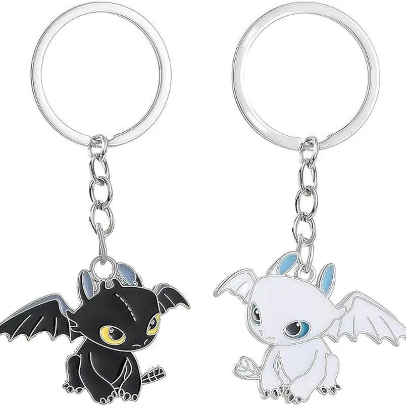 Llaveros de Furia & Luz para amigos y pareja  1