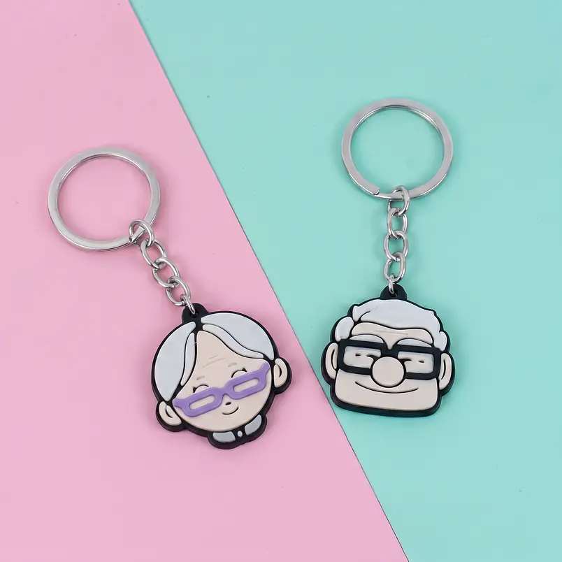 Llaveros de Carl y Ellie de UP para Parejas y Amigos | Matching 2