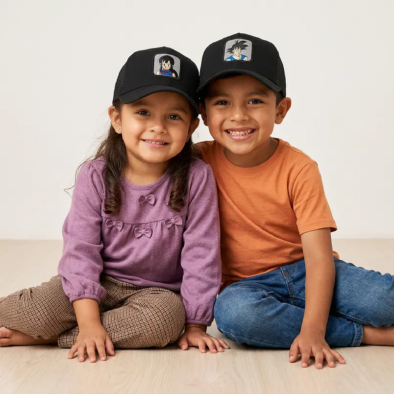 Gorras para Parejas de Goku y Milk 1