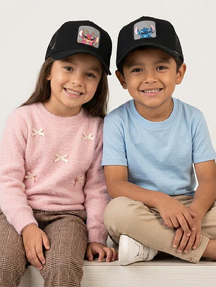 Gorras para Parejas de Stitch y Ángel