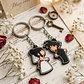 Llaveros para parejas de Goku y Milk casados - Miniatura 2