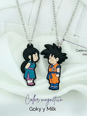 Collares para Parejas de Goku y Milk