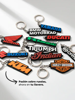 Llavero Moto 3D Personalizado | para empresas  
