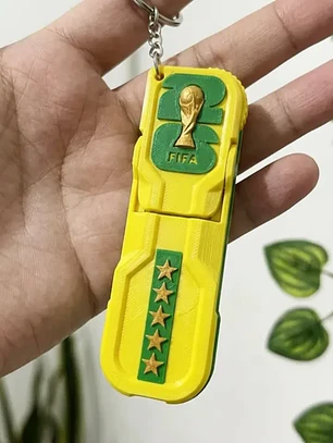 Llavero Soporte Celular 3D Fútbol FIFA 2026