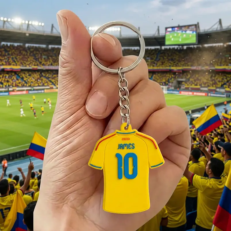 Llavero para parejas de Selección Colombia 3D 1